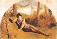 Hughes, Arthur - Classical oil painting